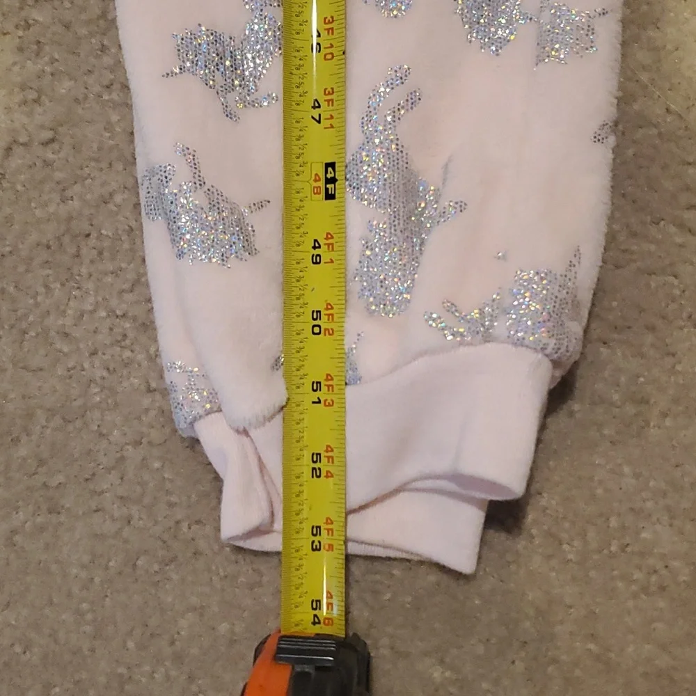 Sherpa Fleece Onsie Like New‎ with Unicorns